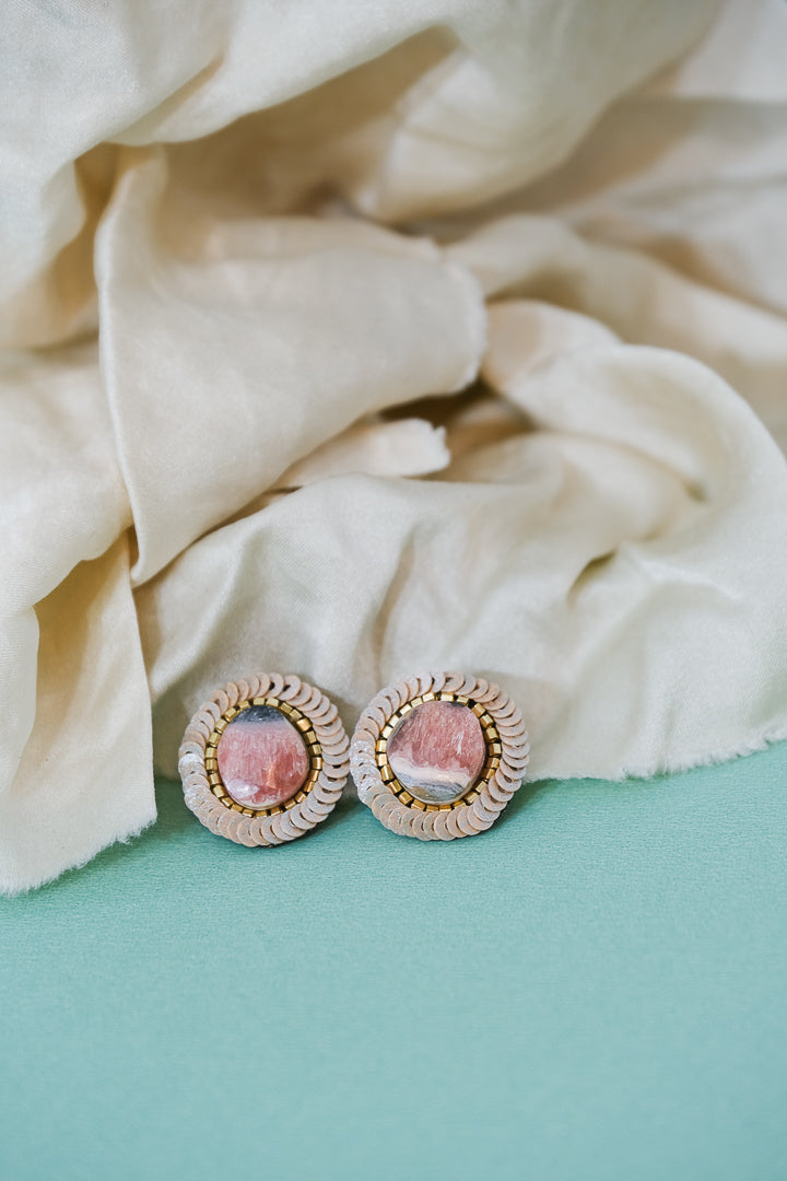 Rhodochrosite Hoops II