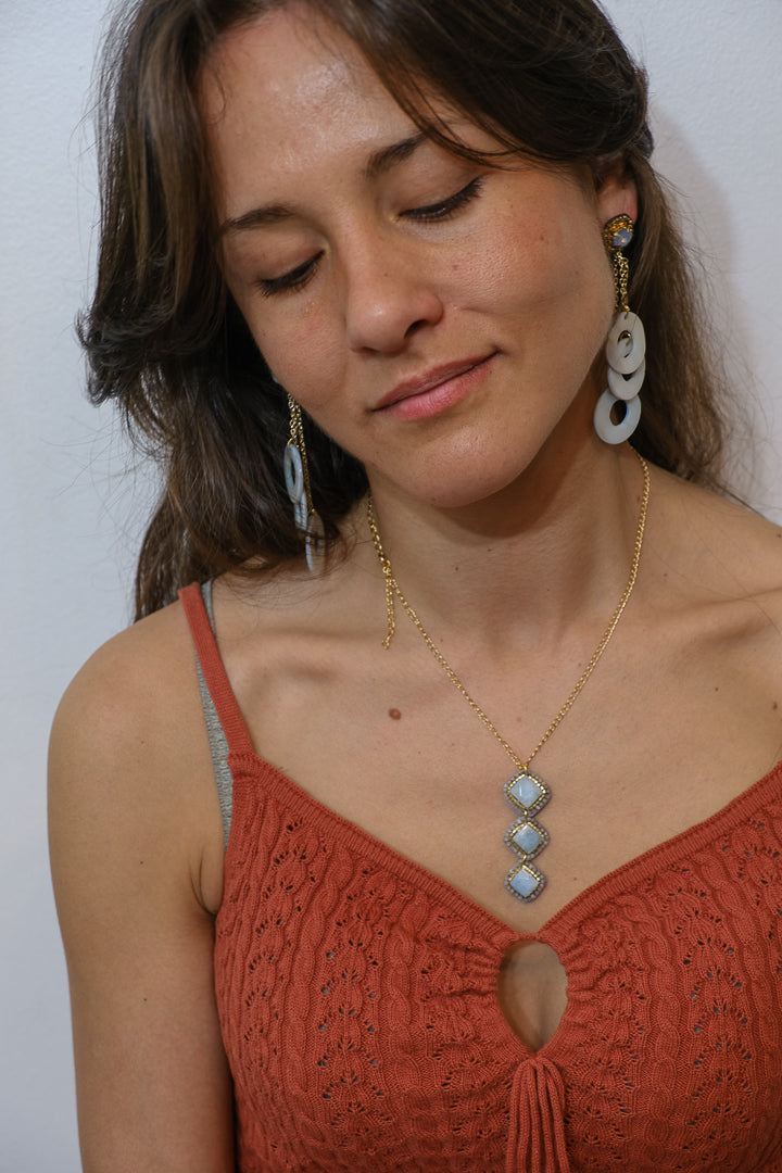 Collar Aguamarina II
