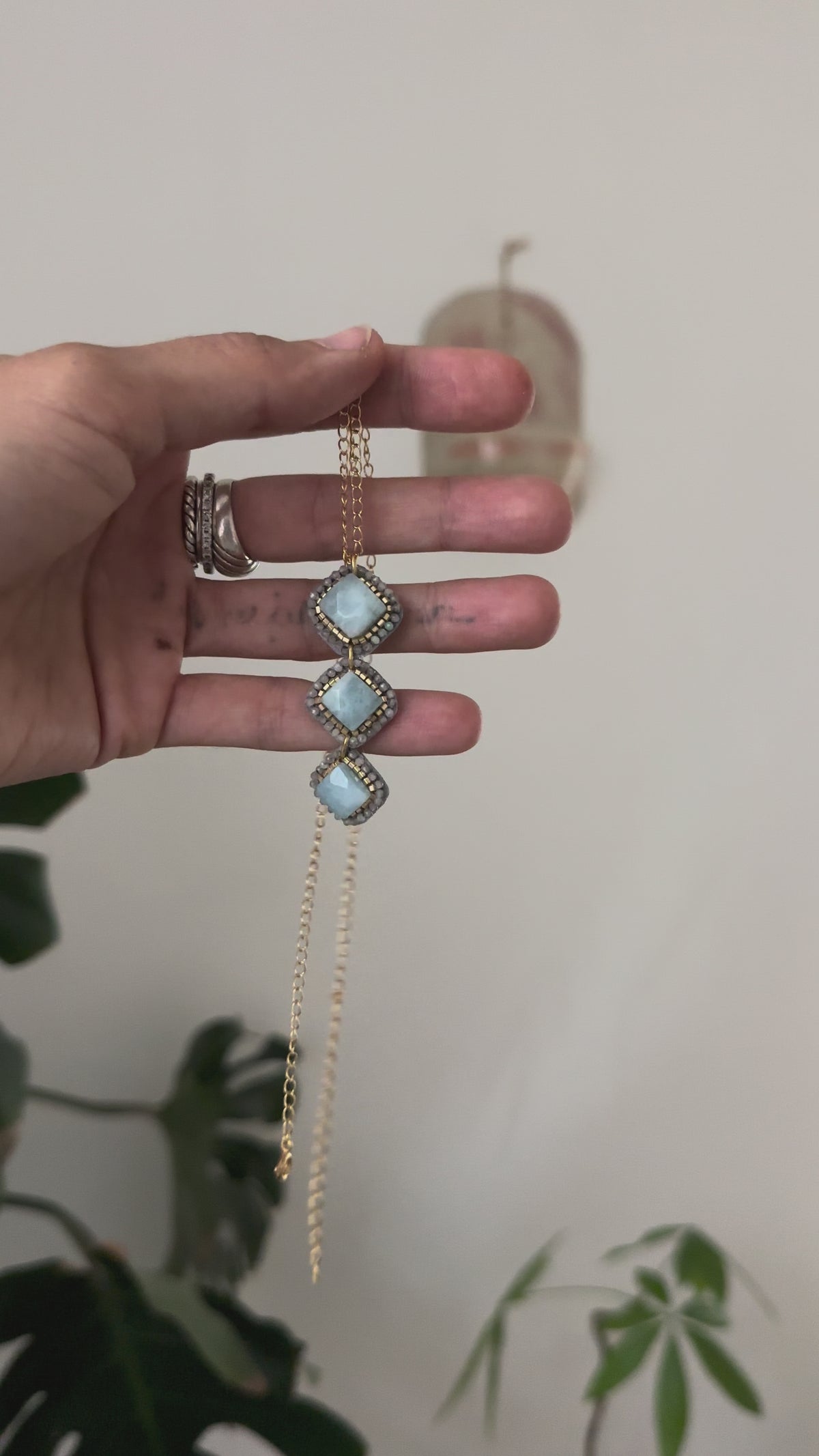 Collar Aguamarina II